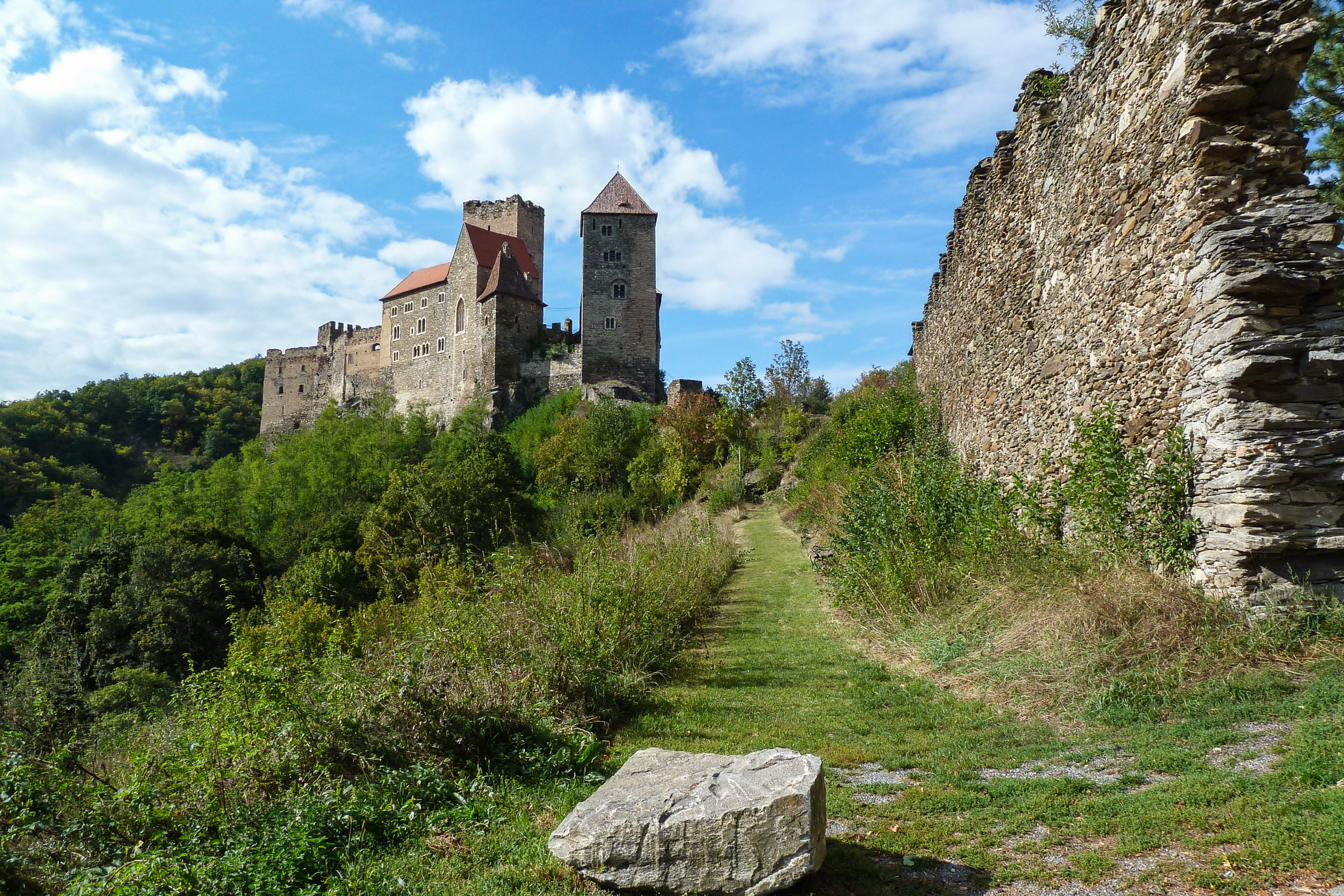 Burg Hardegg über dem Thayatal